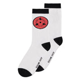 Naruto Shippuden Socken 3er-Pack Sasuke Symbol 43-46 - Smalltinytoystore