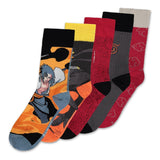 Naruto Shippuden Socken 5er-Pack 39-42 - Smalltinytoystore