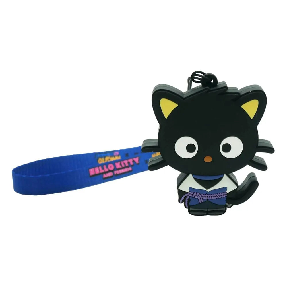 Naruto Shipudden x Hello Kitty PVC Schlüsselanhänger Chococat Sasuke - Smalltinytoystore