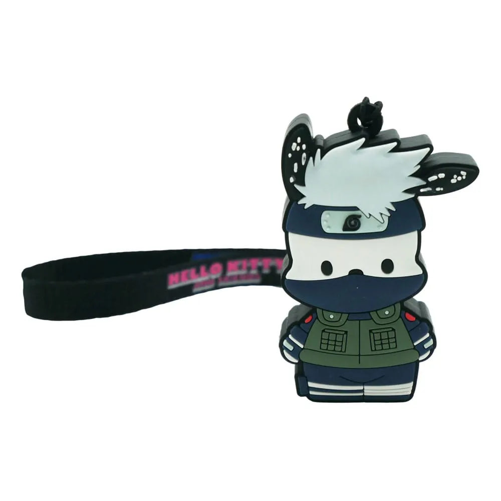 Naruto Shipudden x Hello Kitty PVC Schlüsselanhänger Pochacco Kakashi - Smalltinytoystore