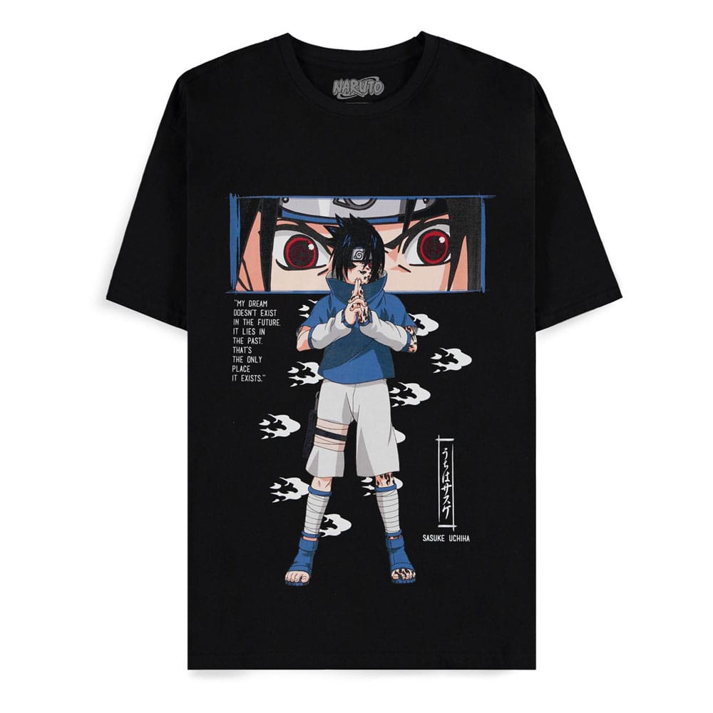Naruto T-Shirt Sasuke Men's - Smalltinytoystore