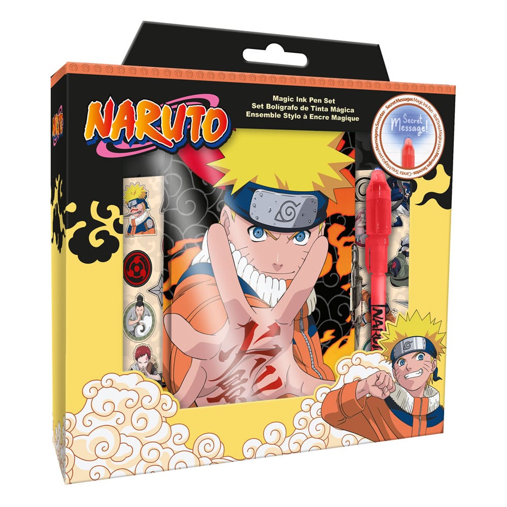 Naruto Tagebuch Set mit Schloss - Smalltinytoystore