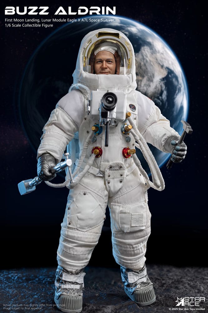 NASA Apollo 11 Actionfigur 1/6 Buzz Aldrin 30 cm - Smalltinytoystore