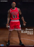 NBA Collection Real Masterpiece Actionfigur 1/6 Dennis Rodman Limited Retro Editon 33 cm - Smalltinytoystore