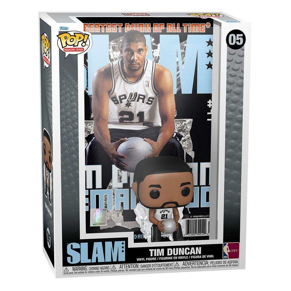NBA Cover POP! Basketball Vinyl Figur Tim Duncan (SLAM Magazin) 9 cm - Smalltinytoystore