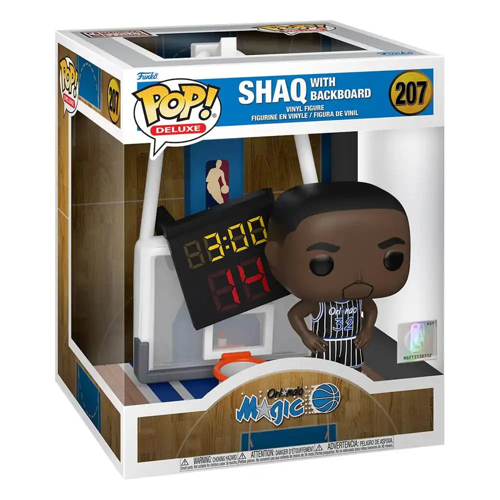 NBA Legends POP! Sports Deluxe Vinyl Figur Shaq w/Backboard 16 cm - Smalltinytoystore