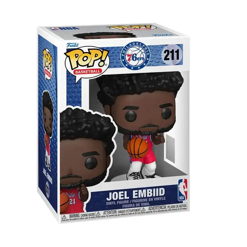 NBA Legends POP! Sports Vinyl Figur 76ers- Joel Embiid 9 cm - Smalltinytoystore