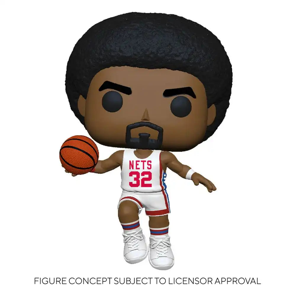 NBA Legends POP! Sports Vinyl Figur Julius Erving (Nets Home) 9 cm - Smalltinytoystore