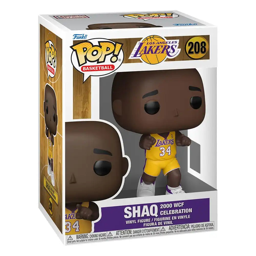 NBA Legends POP! Sports Vinyl Figur Lakers- Shaq('00 WCF Celebration) 9 cm - Smalltinytoystore