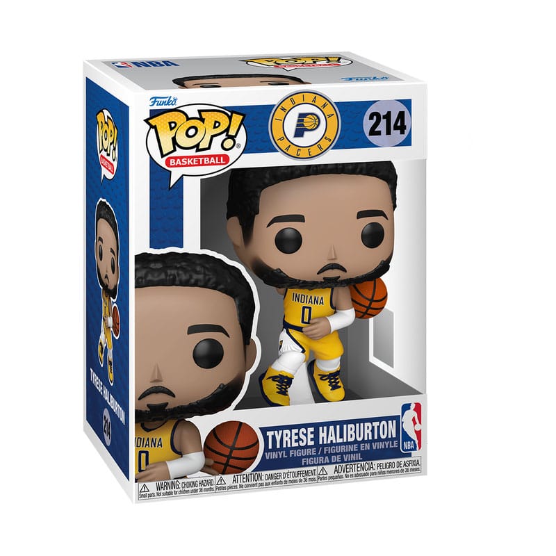 NBA Legends POP! Sports Vinyl Figur Pacers- Tyrese Haliburton 9 cm - Smalltinytoystore