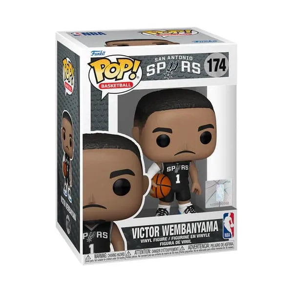 NBA Legends POP! Sports Vinyl Figur Spurs- Victor Wembanyama 9 cm - Smalltinytoystore
