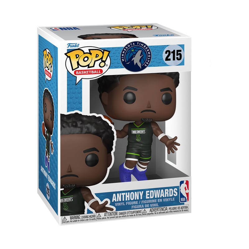 NBA Legends POP! Sports Vinyl Figur Timberwolves- Anthony Edwards 9 cm - Smalltinytoystore