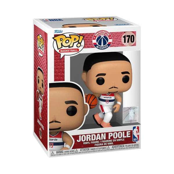 NBA Legends POP! Sports Vinyl Figur Warriors- Jordan Poole 9 cm - Smalltinytoystore