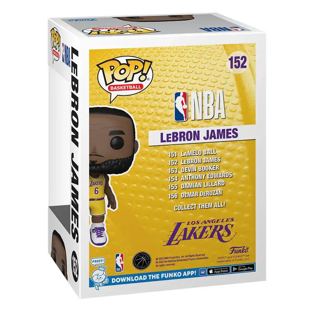 NBA POP! Sports Vinyl Figur LeBron James (Lakers) 9 cm - Smalltinytoystore
