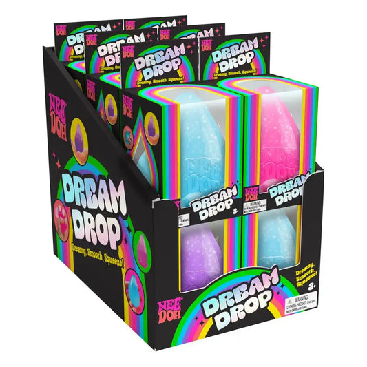 NeeDoh Anti-Stress-Bälle 8 cm Dream Drop NeeDoh Display (12) - Smalltinytoystore