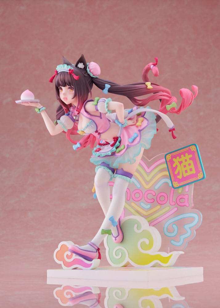 Nekopara PVC Statue 1/7 Chocola Dreamy Cute China Ver. 20 cm - Smalltinytoystore