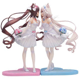 Nekopara PVC Statue 1/7 Nekopara Chocola & Vanilla Dream of Eden Ver. 23 cm - Smalltinytoystore