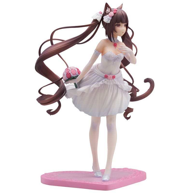Nekopara PVC Statue 1/7 Nekopara Chocola Dream of Eden Ver. 23 cm - Smalltinytoystore