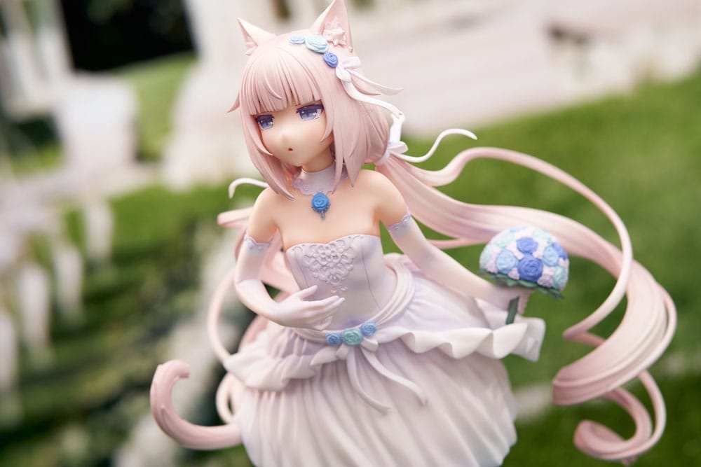 Nekopara PVC Statue 1/7 Nekopara Vanilla Dream of Eden Ver. 23 cm - Smalltinytoystore