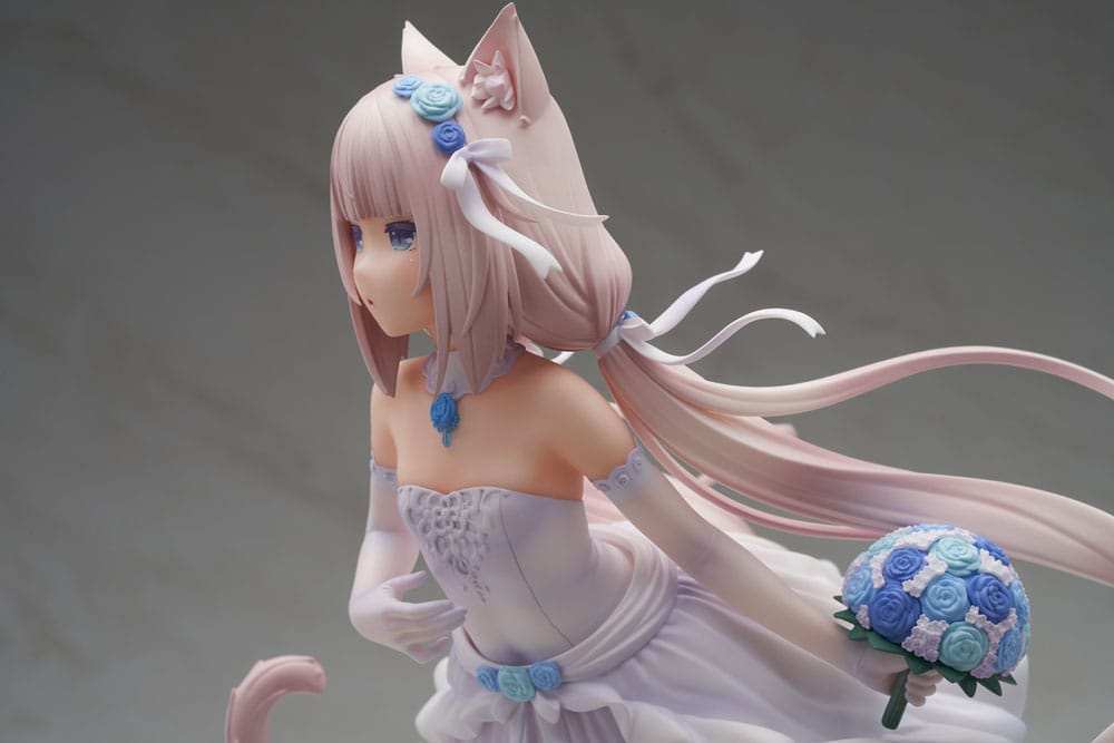 Nekopara PVC Statue 1/7 Nekopara Vanilla Dream of Eden Ver. 23 cm - Smalltinytoystore