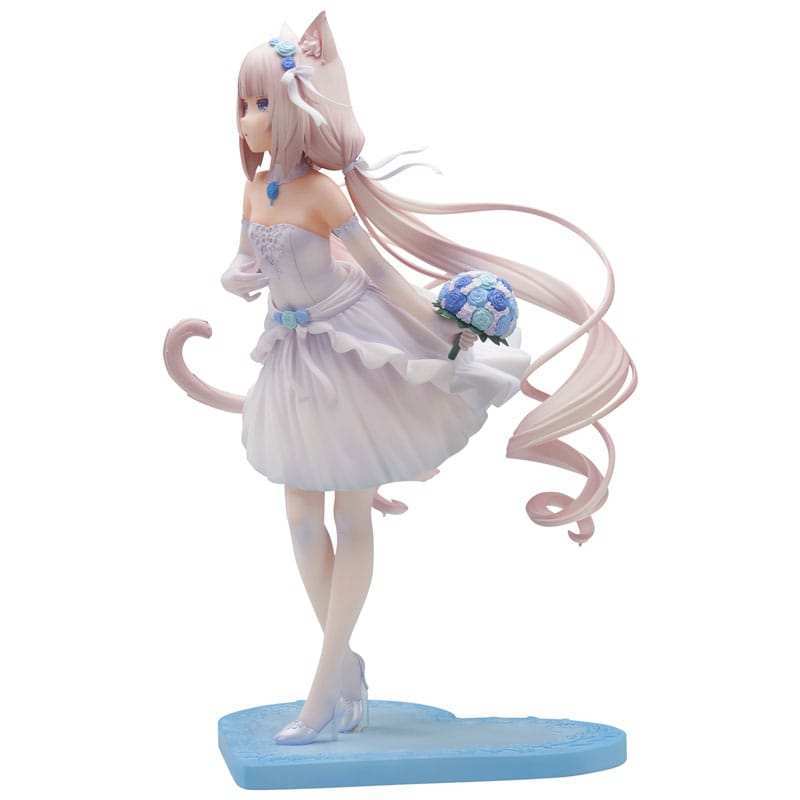 Nekopara PVC Statue 1/7 Nekopara Vanilla Dream of Eden Ver. 23 cm - Smalltinytoystore