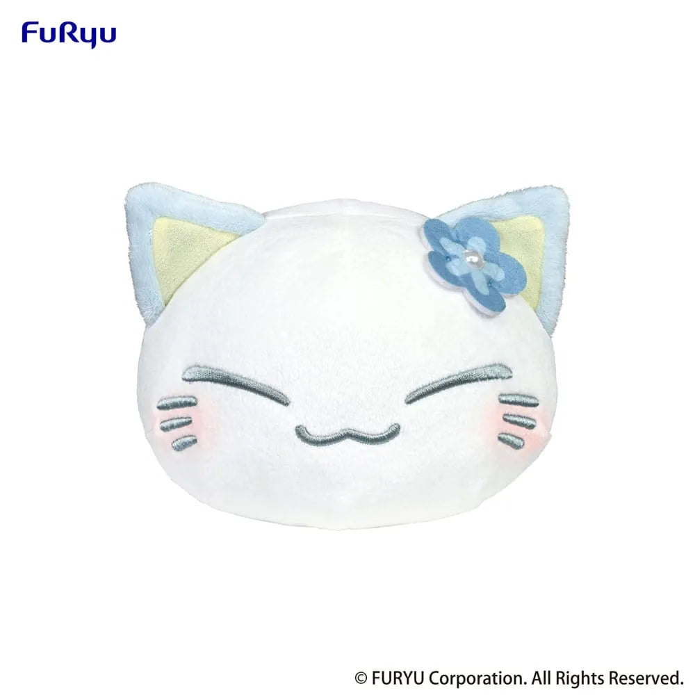 Nemuneko Cat Plüschfigur Blue 18 cm - Smalltinytoystore