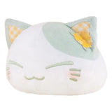 Nemuneko Cat Plüschfigur Rape Flower Pattern Ear Decoration Green Color Ver. 30 cm - Smalltinytoystore