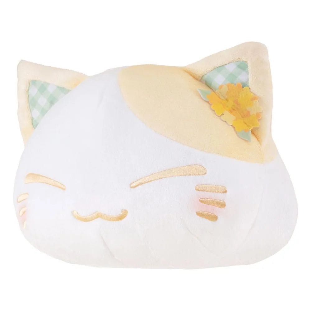 Nemuneko Cat Plüschfigur Rape Flower Pattern Ear Decoration Yellow Color Ver. 30 cm - Smalltinytoystore