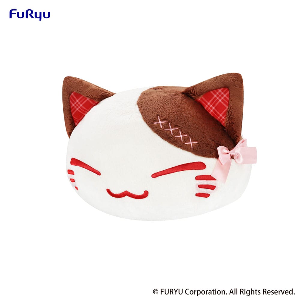 Nemuneko Cat Sweet Big Plush Plüschfigur Brown 35 cm - Smalltinytoystore