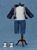 Nendoroid Doll Zubehör-Set Actionfiguren Outfit Set: Leather Jacket (Black) - Smalltinytoystore