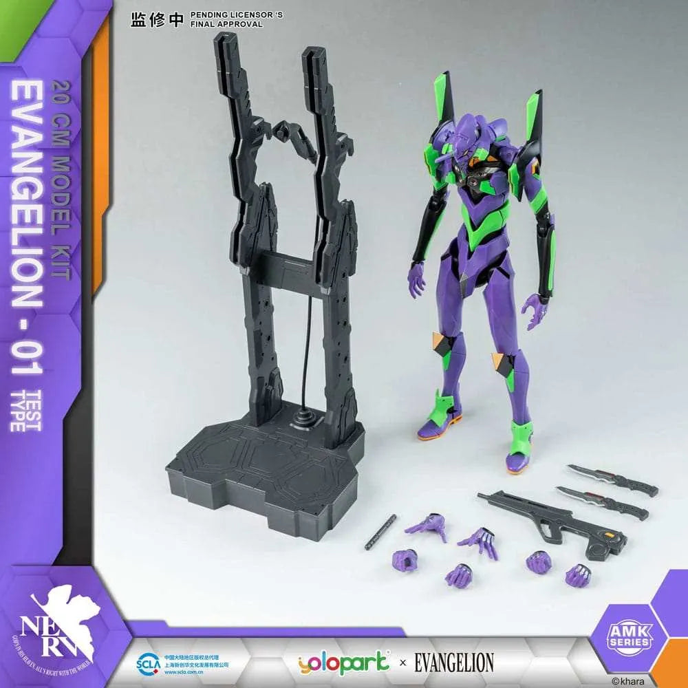 Neon Genesis Evangelion AMK Series Plastic Model Kit Eva-01 20 cm - Smalltinytoystore