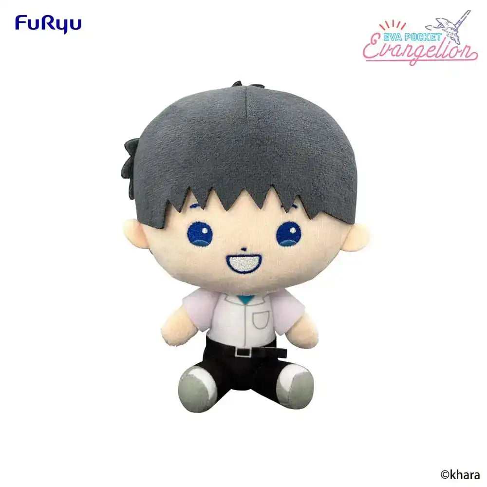 Neon Genesis Evangelion Eva Pocket Plüschfigur Shinji 17 cm - Smalltinytoystore