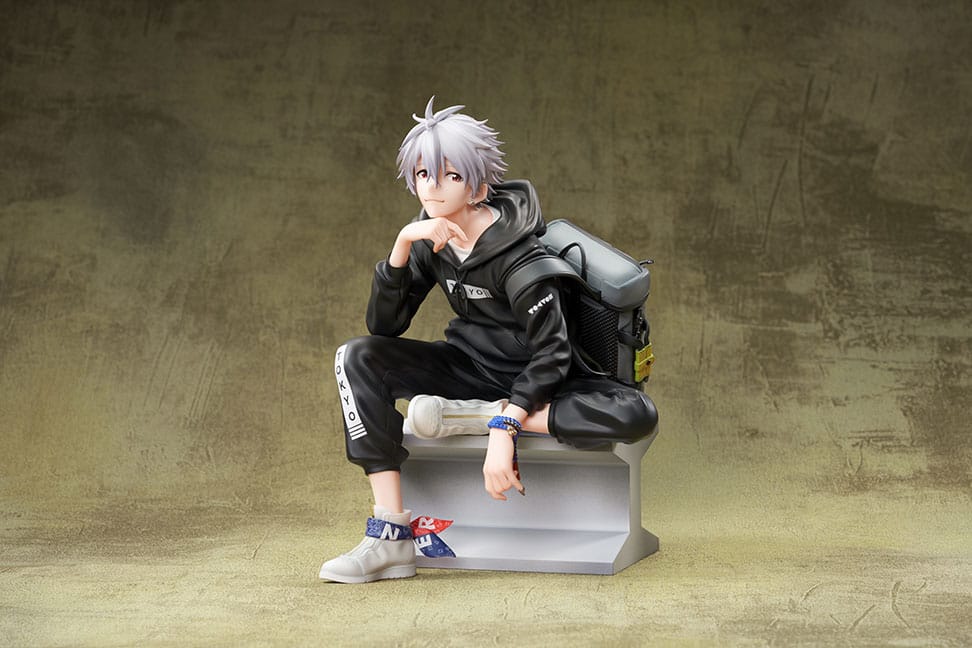 Neon Genesis Evangelion PVC Statue 1/7 Kaworu Nagisa Radio Eva Part 3 18 cm - Smalltinytoystore