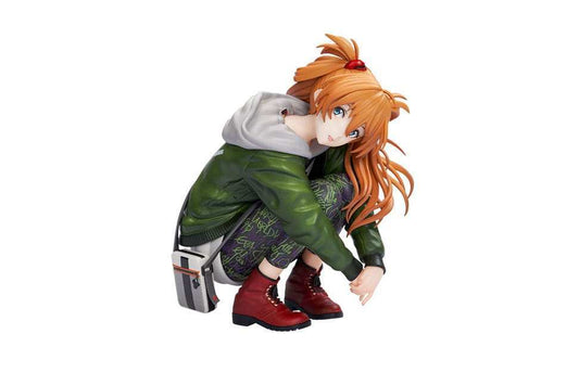 Neon Genesis Evangelion PVC Statue 1/7 Shikinami Asuka Langley Ver. Part 3 Radio Eva 12 cm - Smalltinytoystore