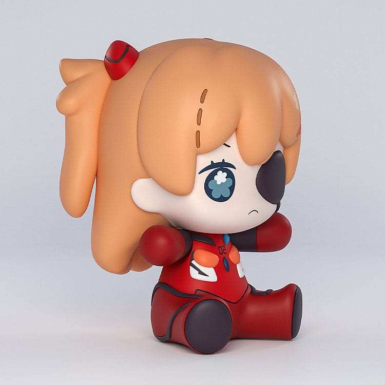 Neon Genesis Evangelion: Rebuild of Evangelion Huggy Good Smile Chibi Figur Asuka Shikinami Langley: Eye Patch Ver. 7 cm - Smalltinytoystore