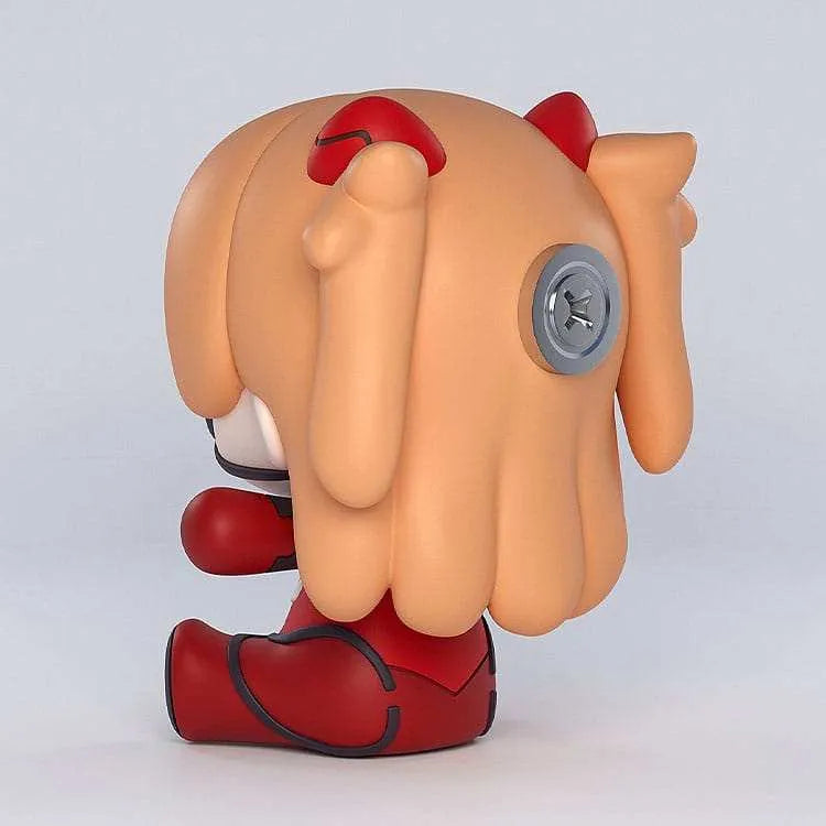 Neon Genesis Evangelion: Rebuild of Evangelion Huggy Good Smile Chibi Figur Asuka Shikinami Langley: Eye Patch Ver. 7 cm - Smalltinytoystore