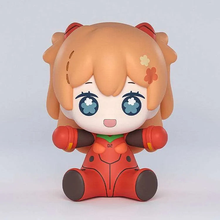 Neon Genesis Evangelion: Rebuild of Evangelion Huggy Good Smile Chibi Figur Asuka Shikinami Langley: Plugsuit Ver. 7 cm - Smalltinytoystore