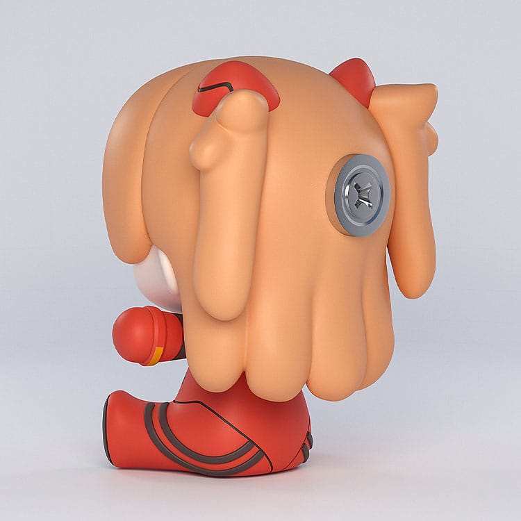 Neon Genesis Evangelion: Rebuild of Evangelion Huggy Good Smile Chibi Figur Asuka Shikinami Langley: Plugsuit Ver. 7 cm - Smalltinytoystore