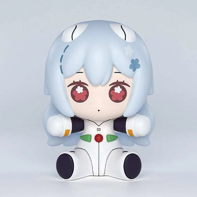 Neon Genesis Evangelion: Rebuild of Evangelion Huggy Good Smile Chibi Figur Rei Ayanami: Long Hair Ver. 7 cm - Smalltinytoystore
