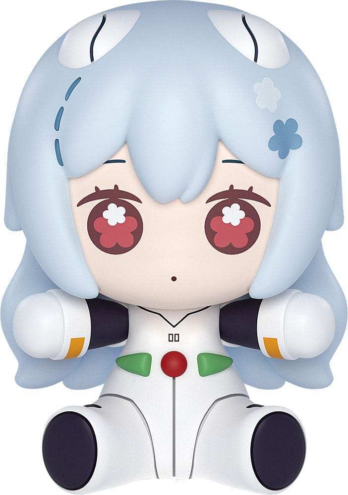 Neon Genesis Evangelion: Rebuild of Evangelion Huggy Good Smile Chibi Figur Rei Ayanami: Long Hair Ver. 7 cm - Smalltinytoystore