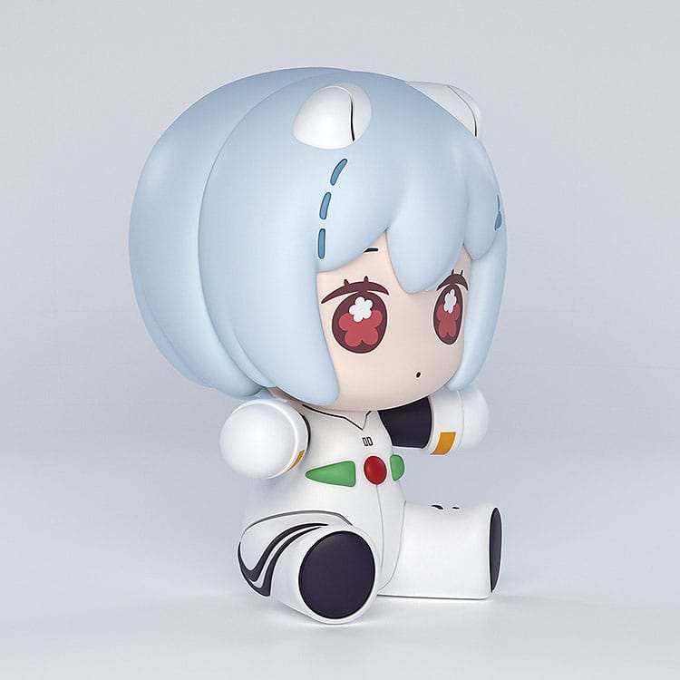 Neon Genesis Evangelion: Rebuild of Evangelion Huggy Good Smile Chibi Figur Rei Ayanami: Plugsuit Ver. 7 cm - Smalltinytoystore
