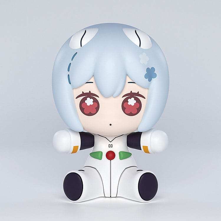 Neon Genesis Evangelion: Rebuild of Evangelion Huggy Good Smile Chibi Figur Rei Ayanami: Plugsuit Ver. 7 cm - Smalltinytoystore