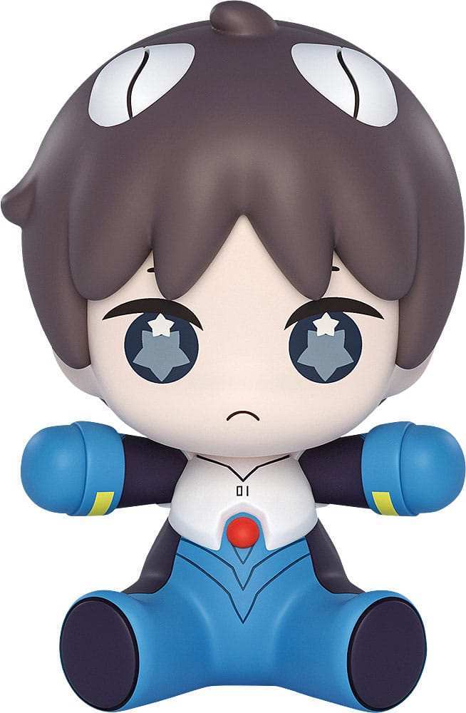 Neon Genesis Evangelion: Rebuild of Evangelion Huggy Good Smile Chibi Figur Shinji Ikari: Plugsuit Ver. 7 cm - Smalltinytoystore