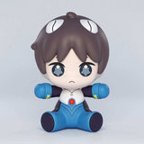 Neon Genesis Evangelion: Rebuild of Evangelion Huggy Good Smile Chibi Figur Shinji Ikari: Plugsuit Ver. 7 cm - Smalltinytoystore