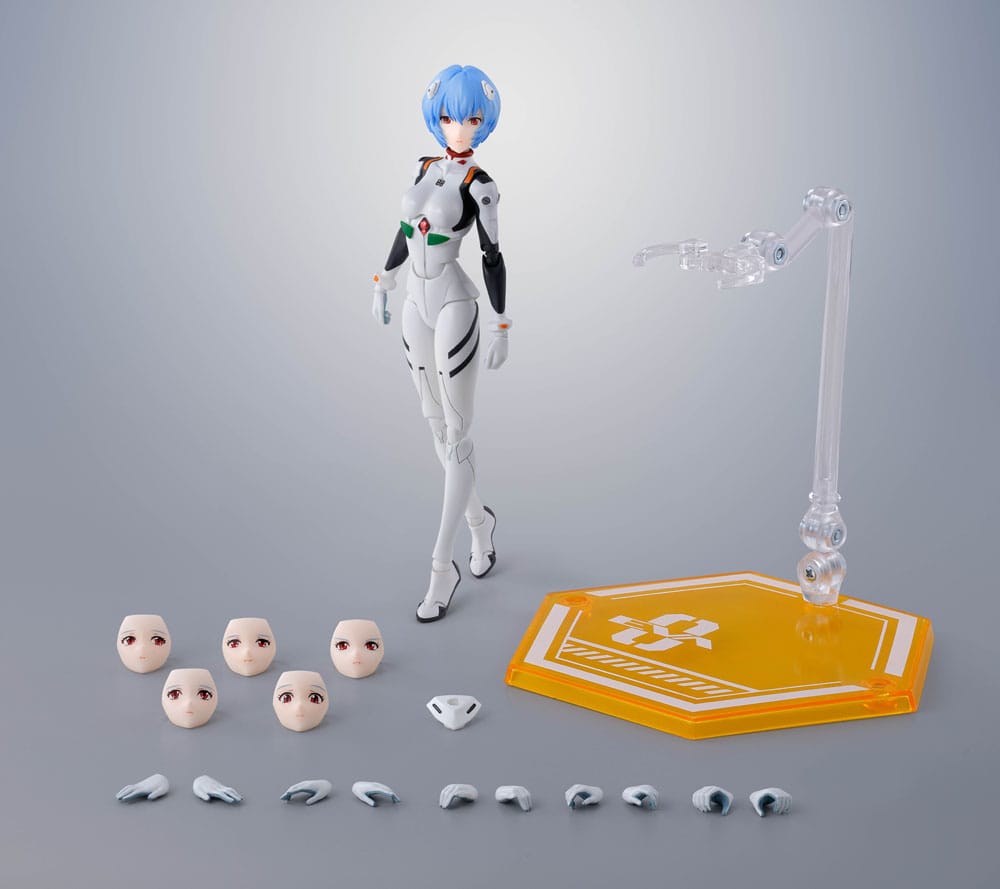 Neon Genesis Evangelion S.H.Figuarts Actionfigur Rei Ayanami 14 cm - Smalltinytoystore