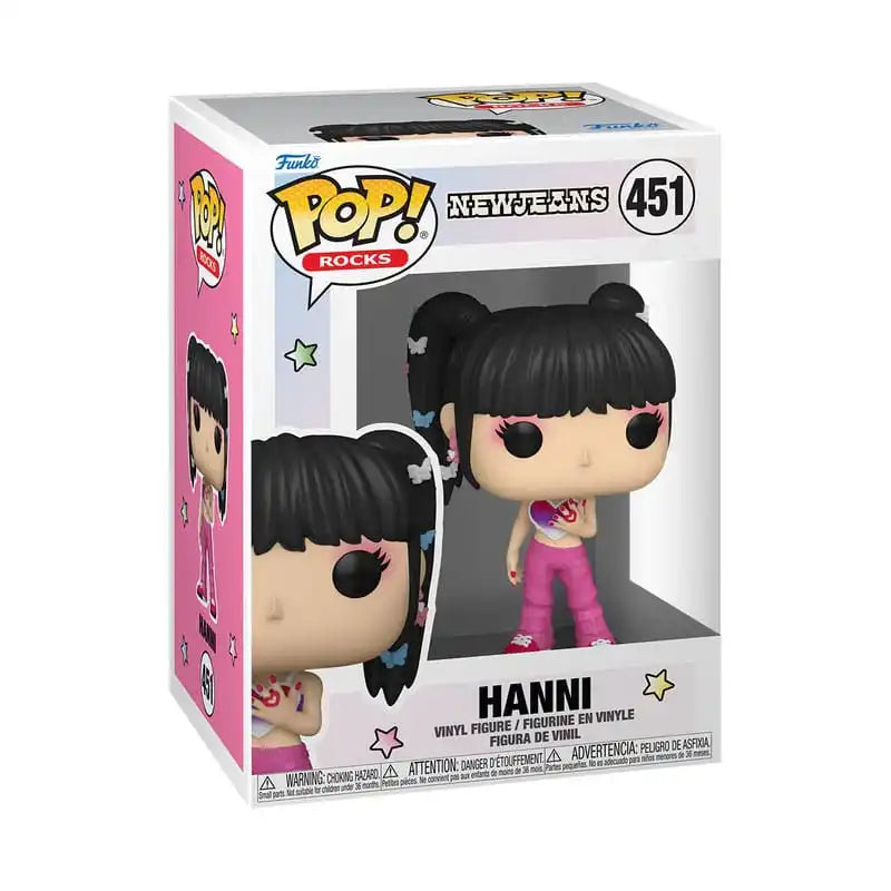 New Jeans POP! Rocks Vinyl Figur Hanni 9 cm - Smalltinytoystore