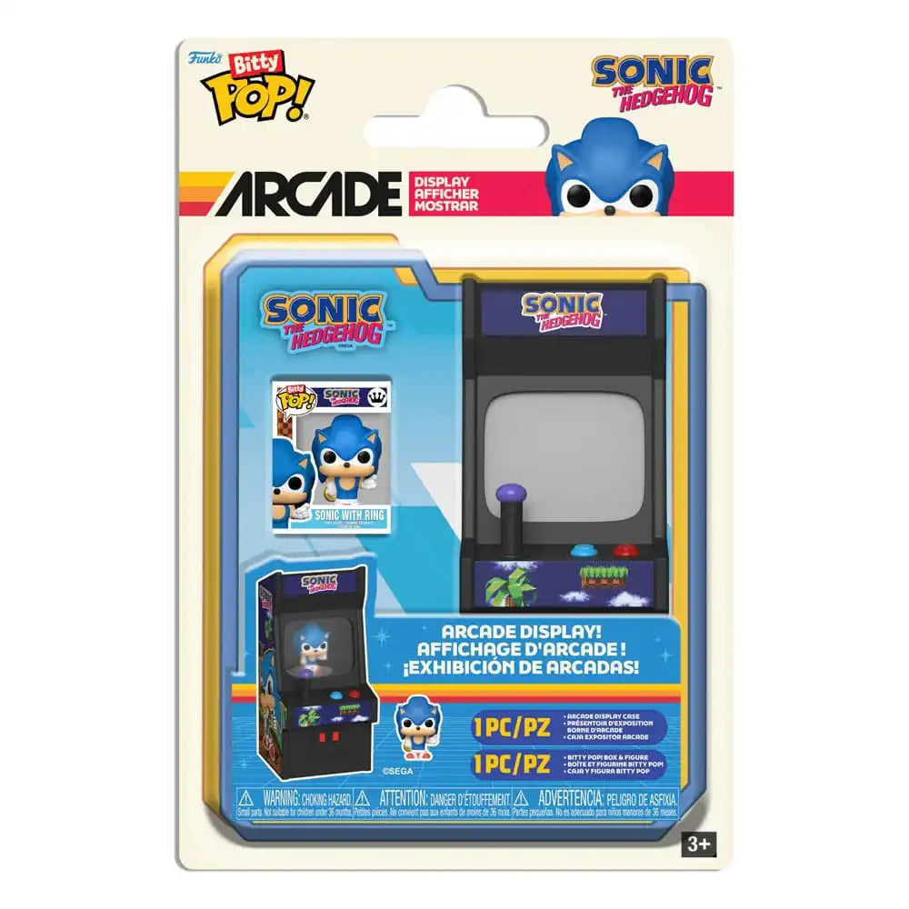 NFF Bitty POP! Arcade Claw Vinyl Figur Sonic - Smalltinytoystore