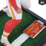 NFL Kansas City Chiefs Statue 1/6 Patrick Mahomes 30 cm - Smalltinytoystore