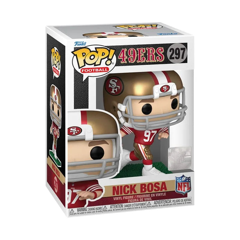NFL: Legends POP! Sports Vinyl Figur 49ers- Nick Bosa 9 cm - Smalltinytoystore