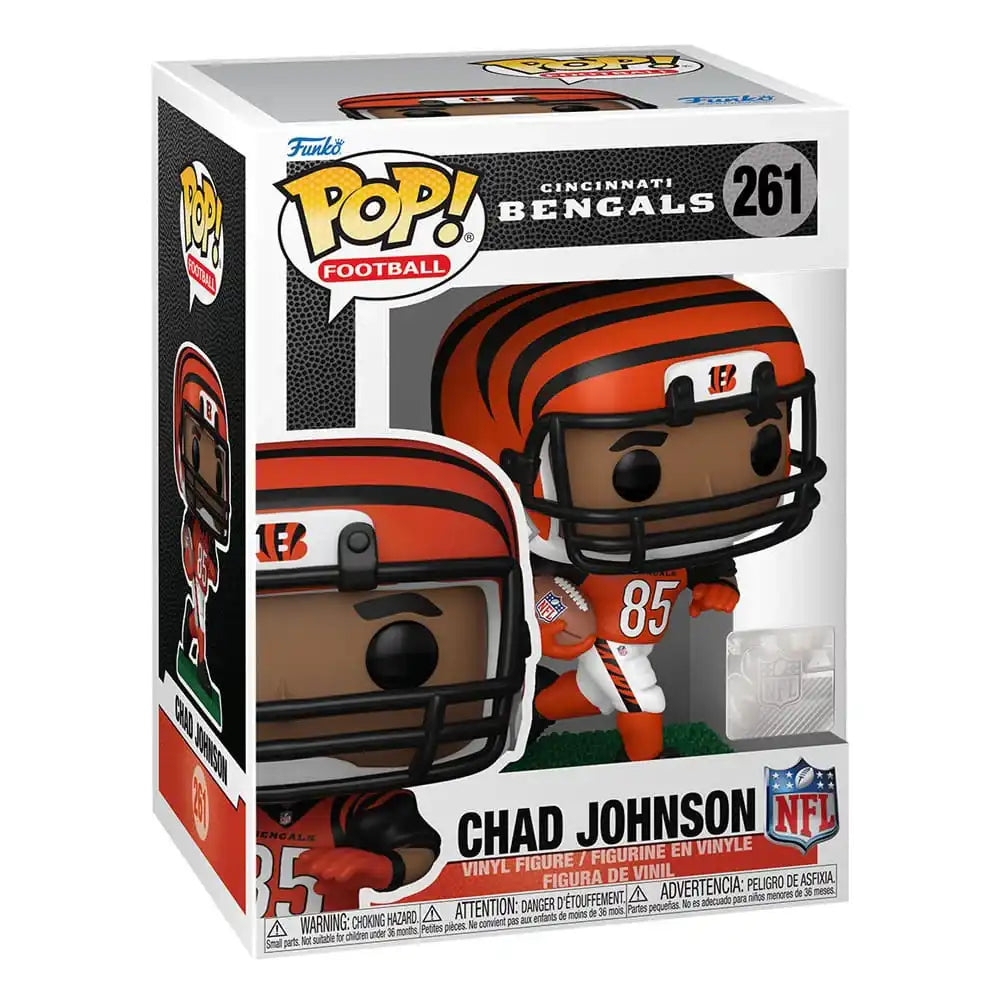 NFL: Legends POP! Sports Vinyl Figur Bengals- Chad Johnson(85) 9 cm - Smalltinytoystore